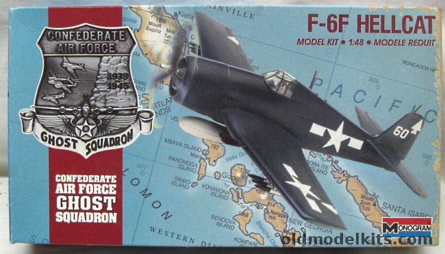 Monogram 1/48 Grumman F6F-5 Hellcat - Confederate Air Force Issue, 5211 plastic model kit